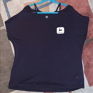 John Deere Cut Out Tee